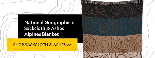 Nat Geo x Sackcloth & Ashes Alpines Blanket | shop Sackcloth & Ashes