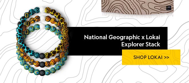 Nat Geo x Lokai Explorer Stack