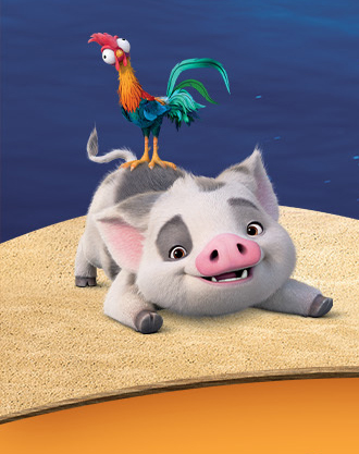 Hei Hei and Pua