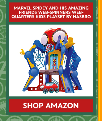 Marvel Spidey and His Amazing Friends Web-Spinners Web-Quarters Kids Playset by Hasbro
