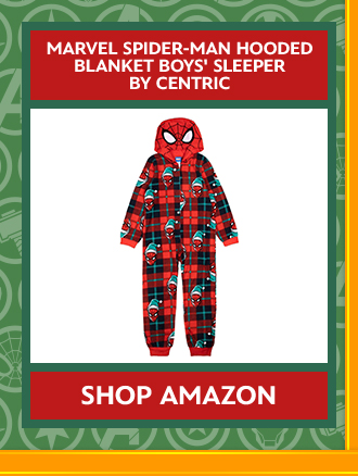 Marvel Spider-Man Hooded Blanket Boys' Sleeper by Centric