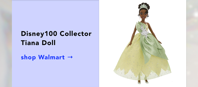 Disney100 Collector Tiana Doll