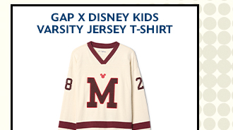 Gap x Disney Kids Varsity Jersey T-Shirt