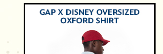 Gap × Disney Oversized Oxford Shirt