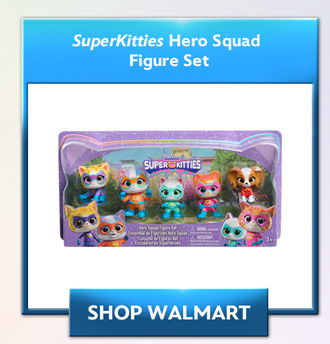 SuperKitties Hero Squad Figure Set