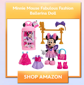 Minnie Mouse Fabulous Fashion Ballerina Doll