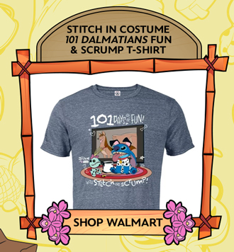 Stitch in Costume 101 Dalmatians Fun & Scrump T-Shirt