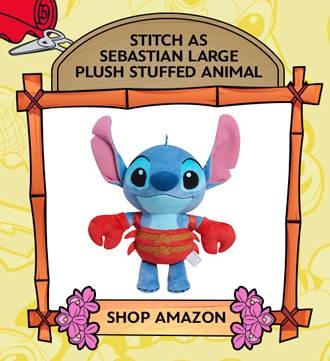 Stitch as Sebastian Large Plush Stuffed Animal