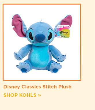Disney Classics Stitch Plush - Shop Kohls