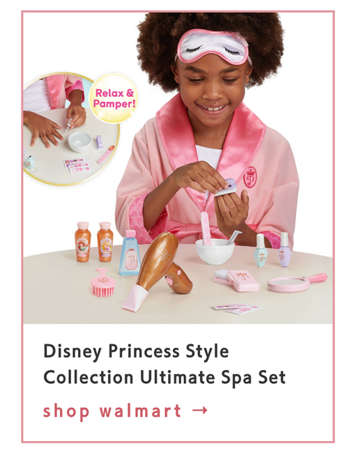 Disney Princess Style Collection Ultimate Spa Set