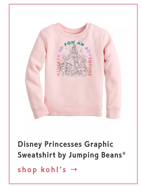 Disney Princesses Graphic Sweatshirt by Jumping Beans(R)