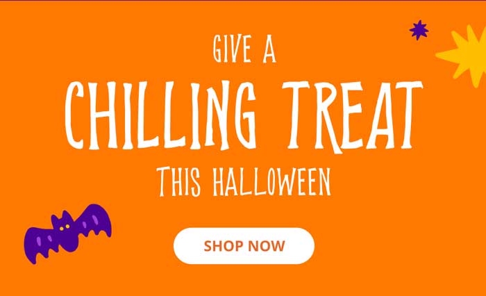 SHOP NOW - Give a chilling treat this Halloween