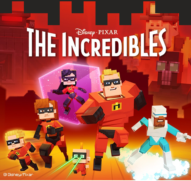 Disney/Pixar The Incredibles Minecraft