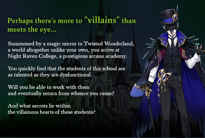 Disney Twisted-Wonderland Villains