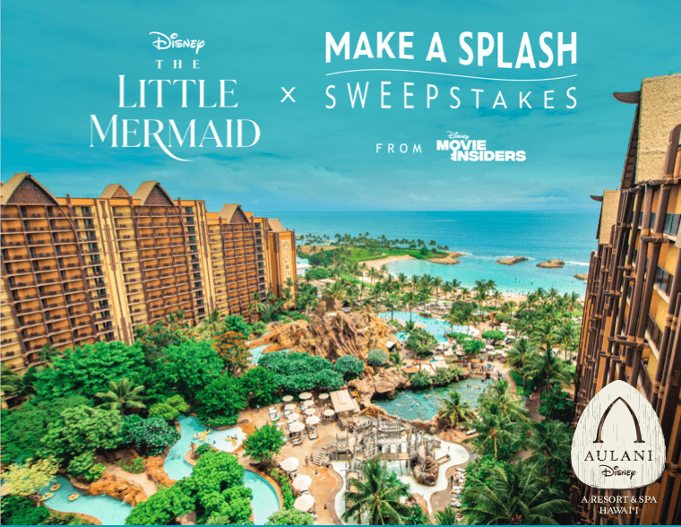 Disney The Little Mermaid x Make a splash sweepstakes from Disney Movie Insiders