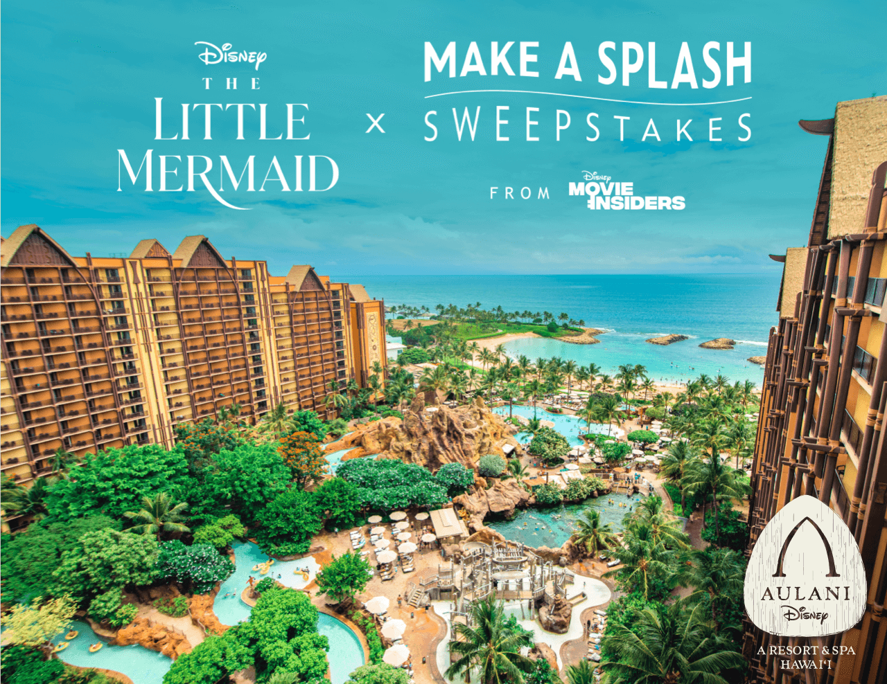 Disney The Little Mermaid x Make a splash sweepstakes from Disney Movie Insiders