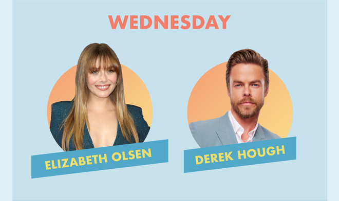 Wednesday - Elizabeth Olsen & Derek Hough