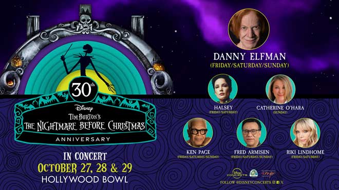 Tim Burton's The Nightmare Before Christmas Concert at The Hollywood Bowl