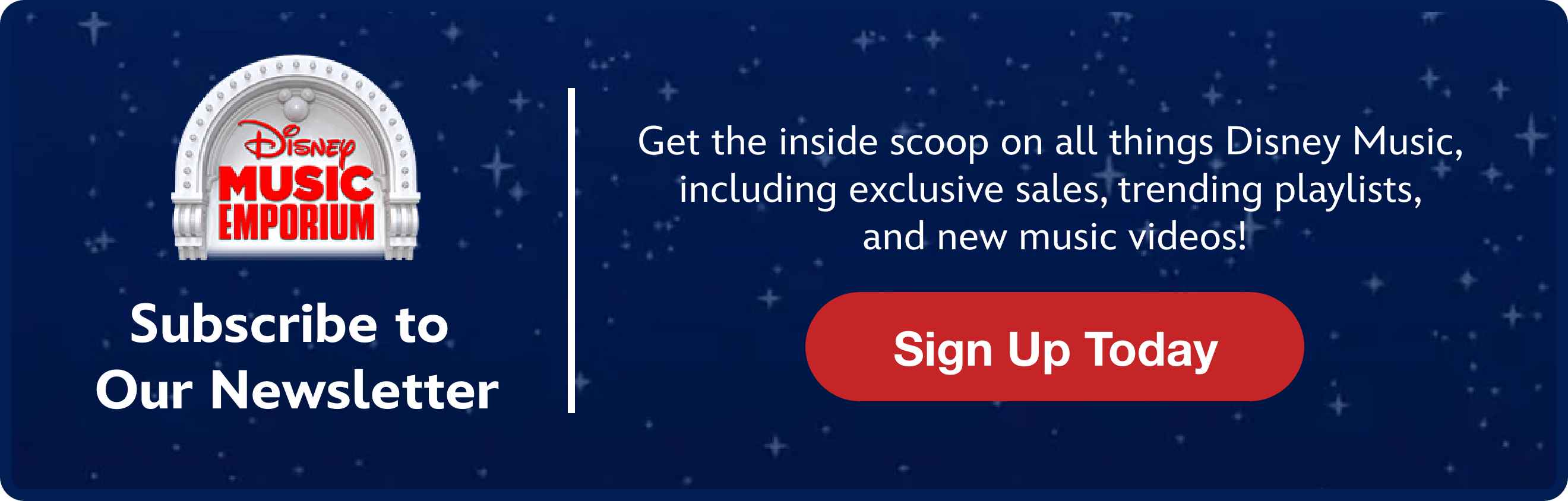  DisneyMusicEmporium.com Newsletter | Sign Up Today