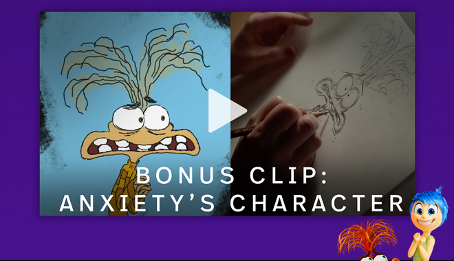 Bonus Clip: Anxiety's Character
