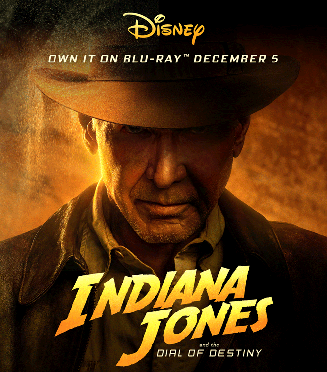 Indiana Jones and the Dial of Destiny | Own it on Blu-ray(TM) December 5