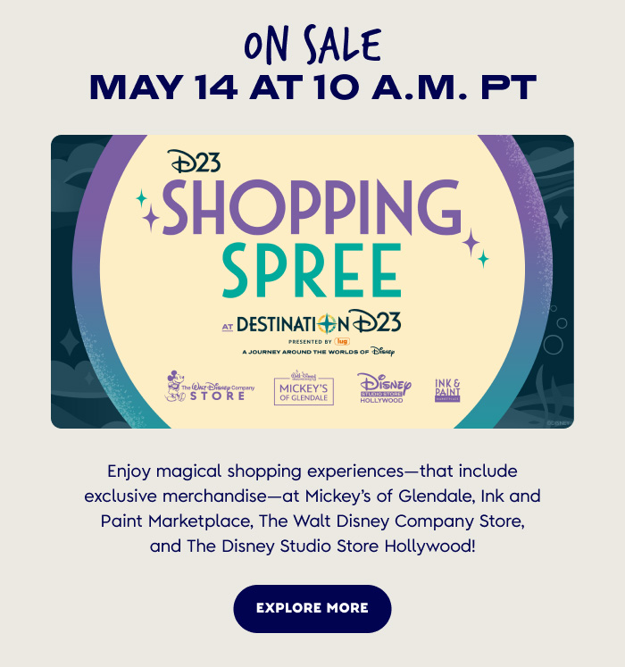On Sale May 14 at 10am PT | EXPLORE MORE