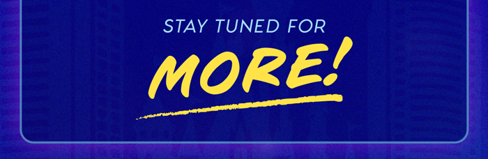 Stay tuned for more!