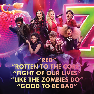 Descendants/Zombies: Worlds Collide Tour Official Playlist