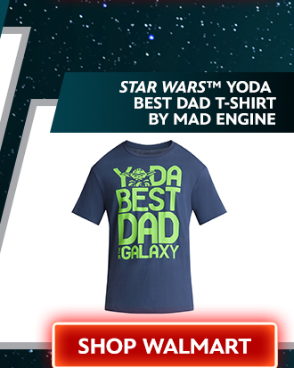 Yoda Best Dad T-Shirt by Mad Engine | Shop Walmart
