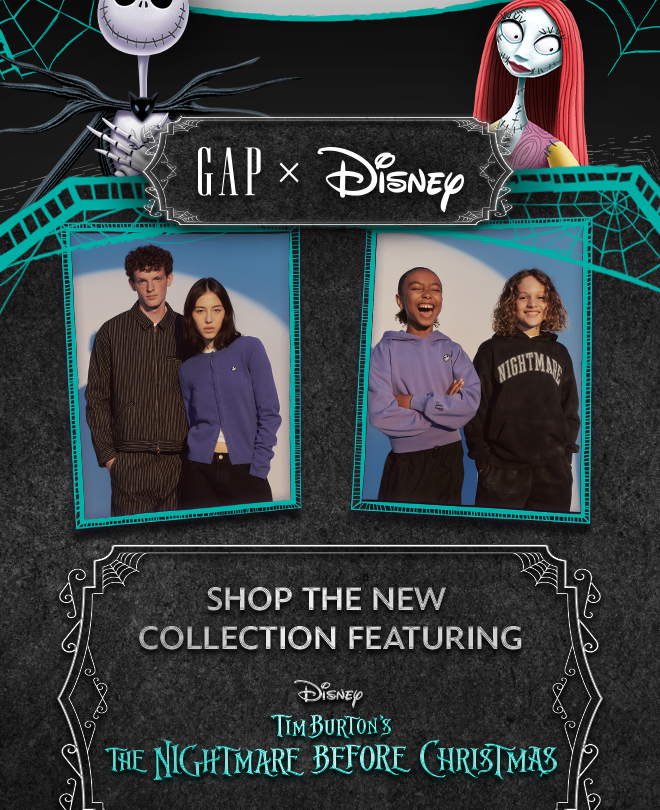 Shop The New Collection Featuring Tim Burton's The Nightmare Before Christmas