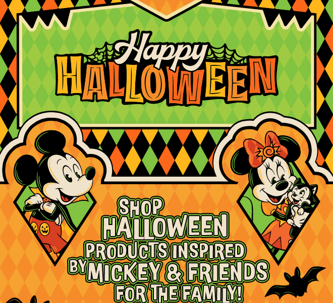 Happy Halloween - Shop Halloween products inspired by Mickey & Friends for the family!