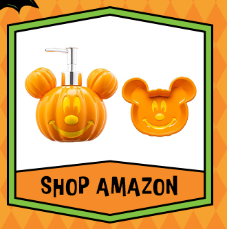 Jay Franco pumpkin lantern bathroom - shop Amazon