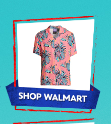 Stitch Men's and Big Men's Floral Button Up Shirt with Short Sleeves | Shop Walmart