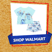 Stitch Girls Top and Shorts Pajama Set | Shop Walmart