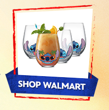 Disney Stitch Silly Sips Stemless Drinking Glasses | Shop Walmart