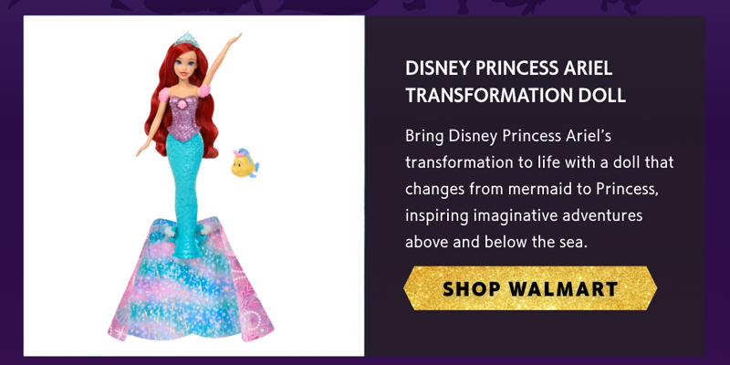 Ariel Transformation Doll
