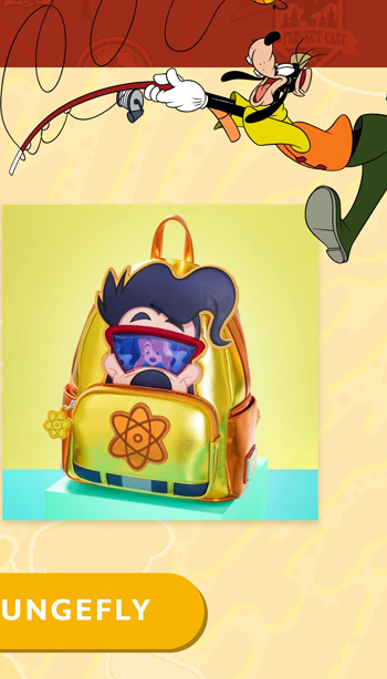 A Goofy Movie 30th Anniversary Max as Powerline Cosplay Lenticular Mini Backpack