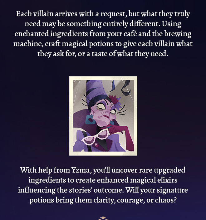 Each villain arrives with a request, but what they truly need may be something entirely different.