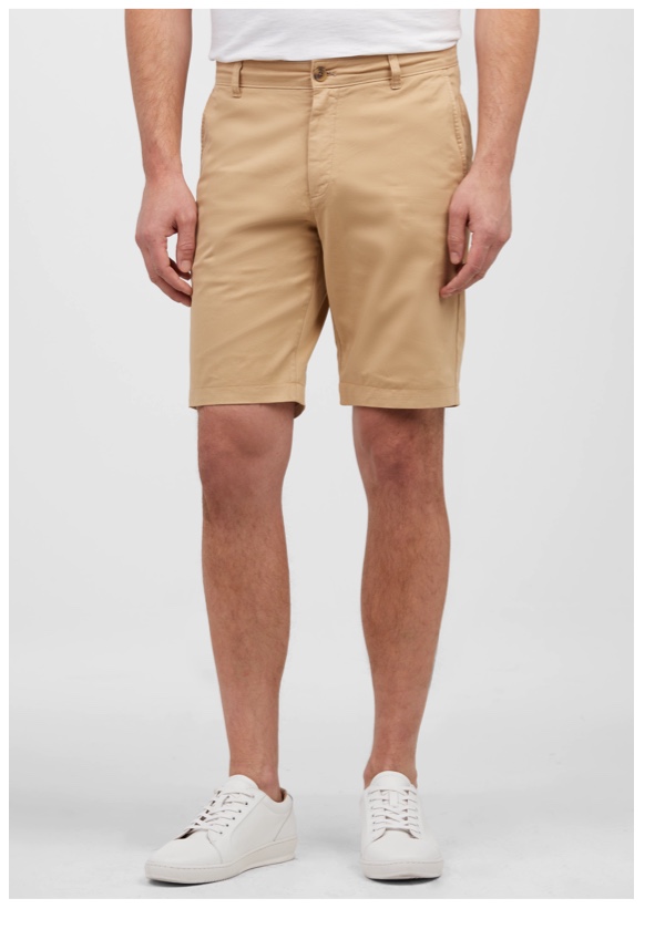 1905 Collection Tailored Fit Flat Front Shorts