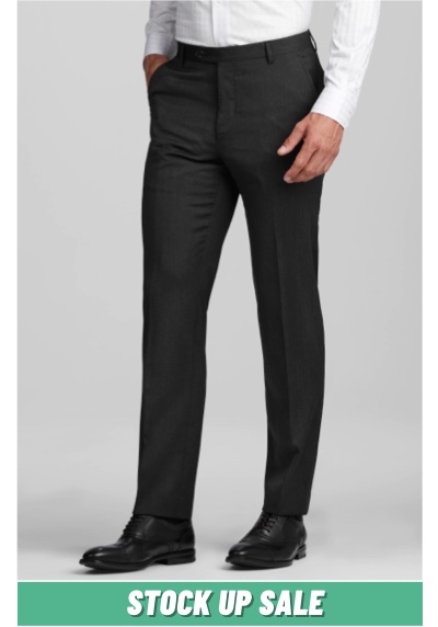 Reserve Collection Tailored Fit Flat Front Dress Pant