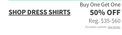 Shop Buy One Get One 50% off Dress Shirts
