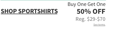Shop Buy One Get One 50% off Sportshirts