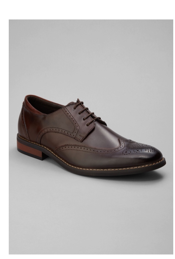 dark brown dress shoe