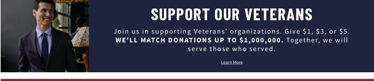 Support our veterans learn more