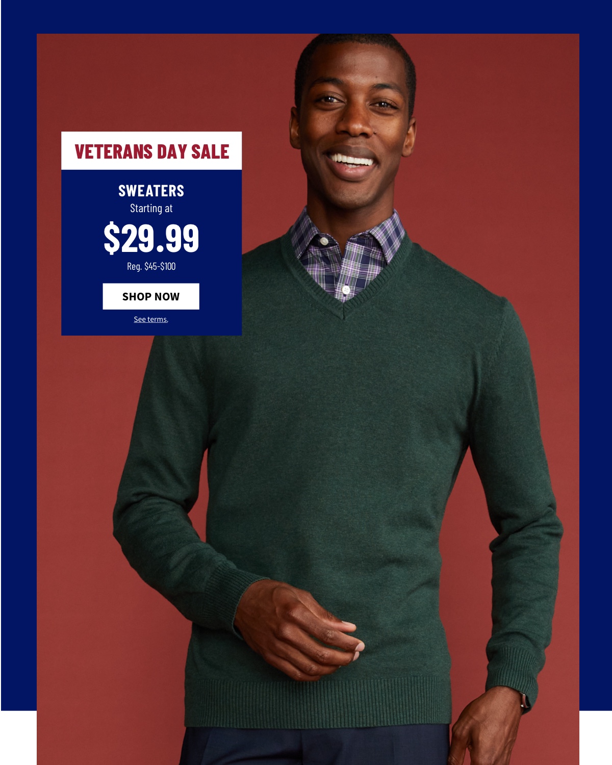 man green sweater Sweaters Starting at $29.99