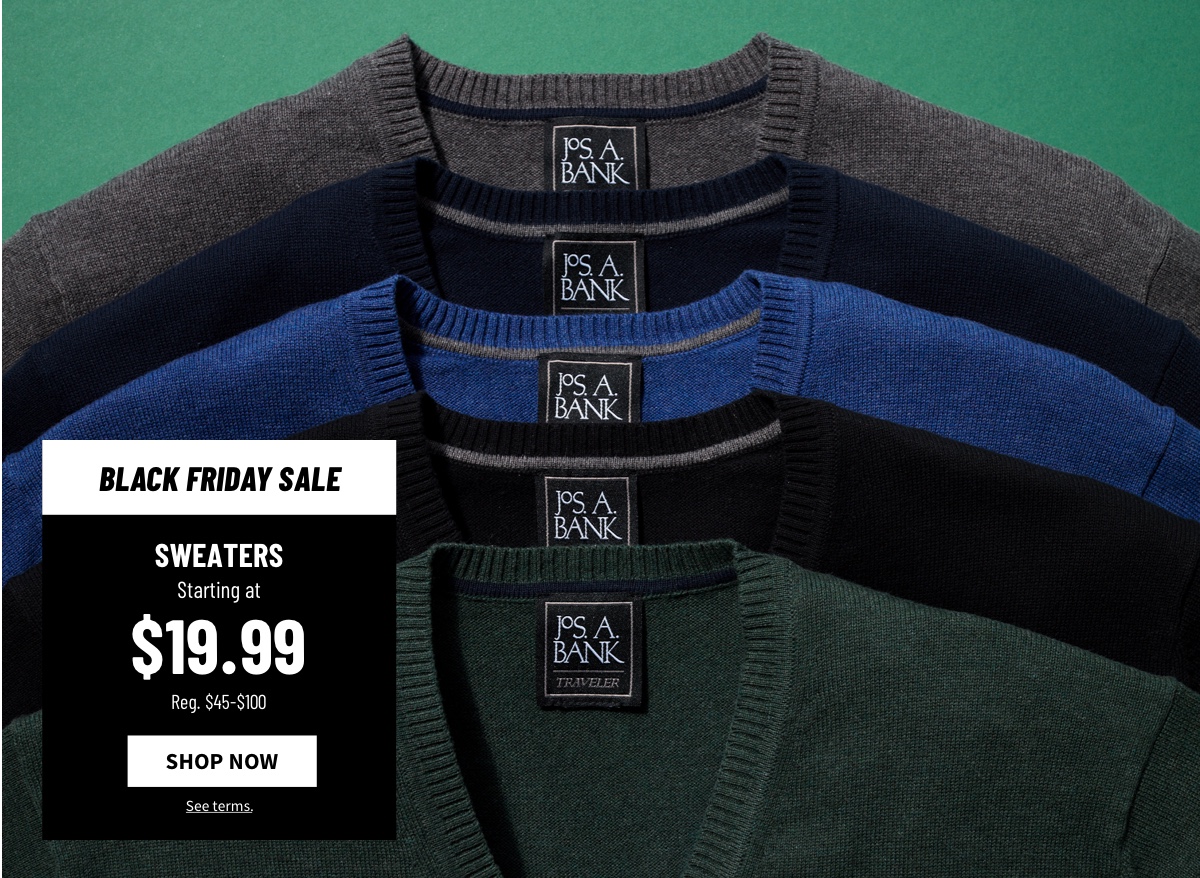 Sweaters Starting at $19.99