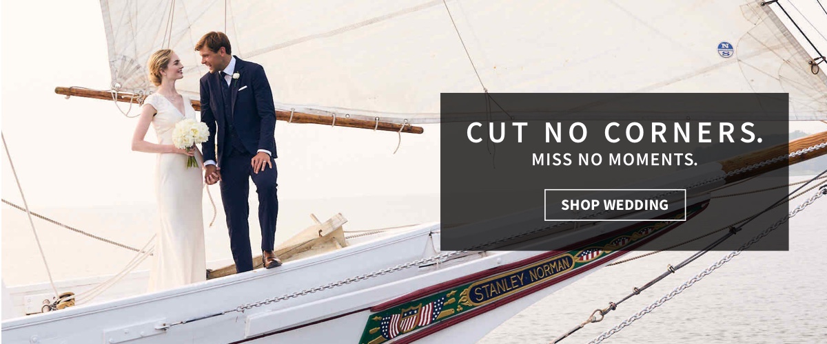 Cut no corners. Miss no moments. Shop Wedding.