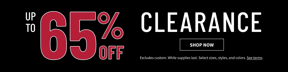Up to 65% off clearance Shop Now