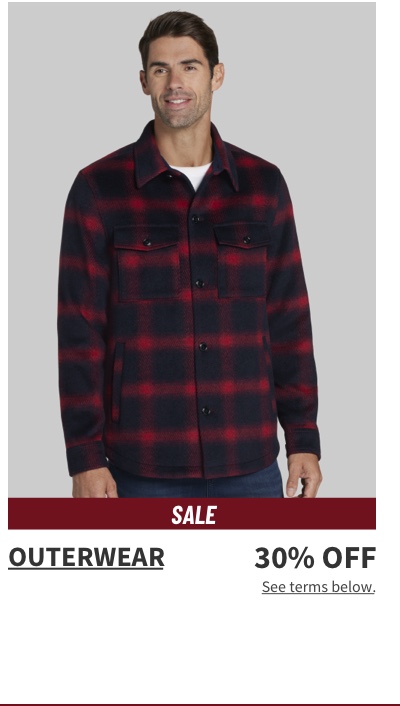 Outerwear 30% Off  Shop Now See terms below.