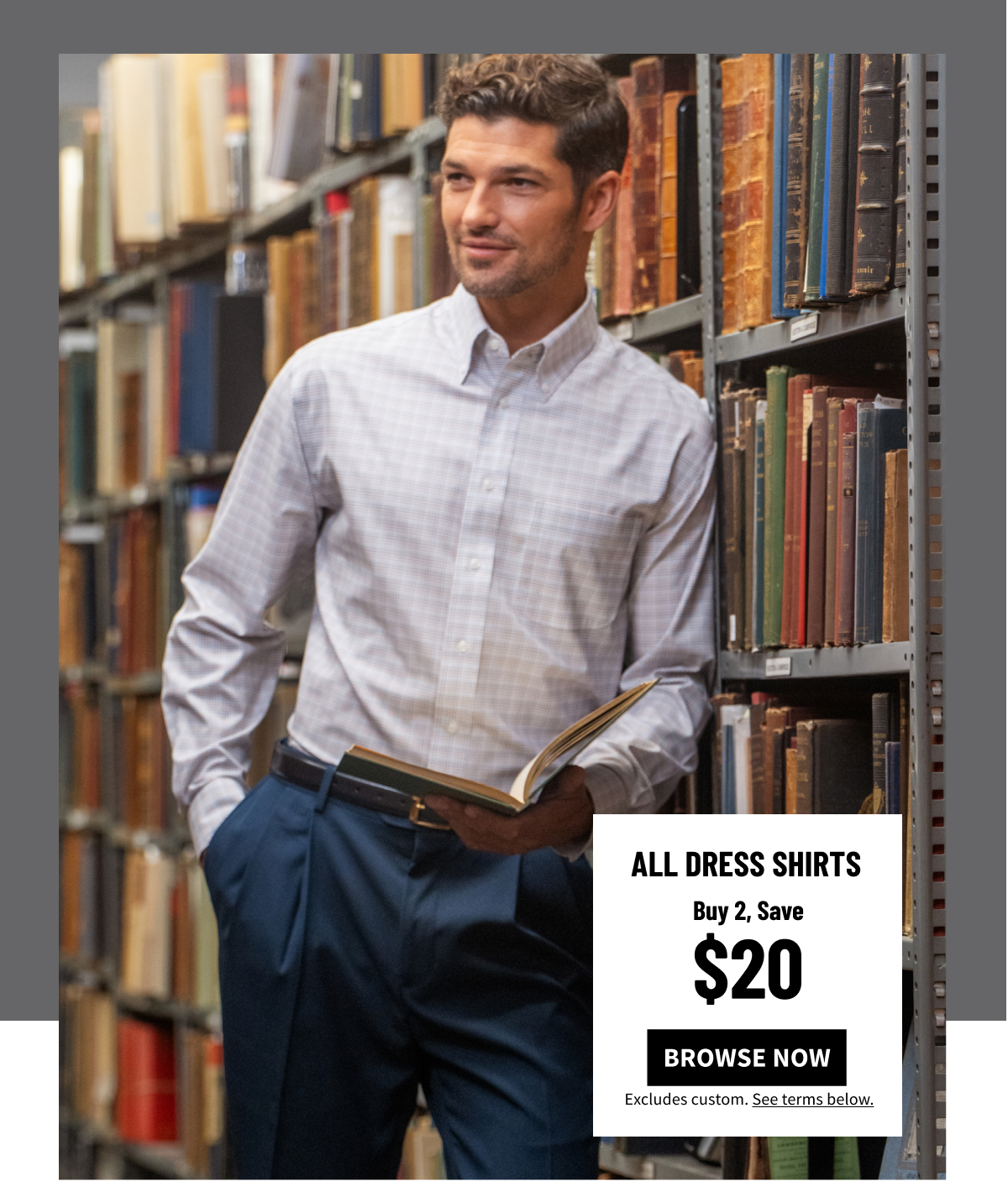 Buy 2 Save $20 ALL Dress Shirts